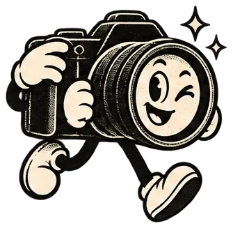 Photo — un appareil photo qui fait un clin d’œil